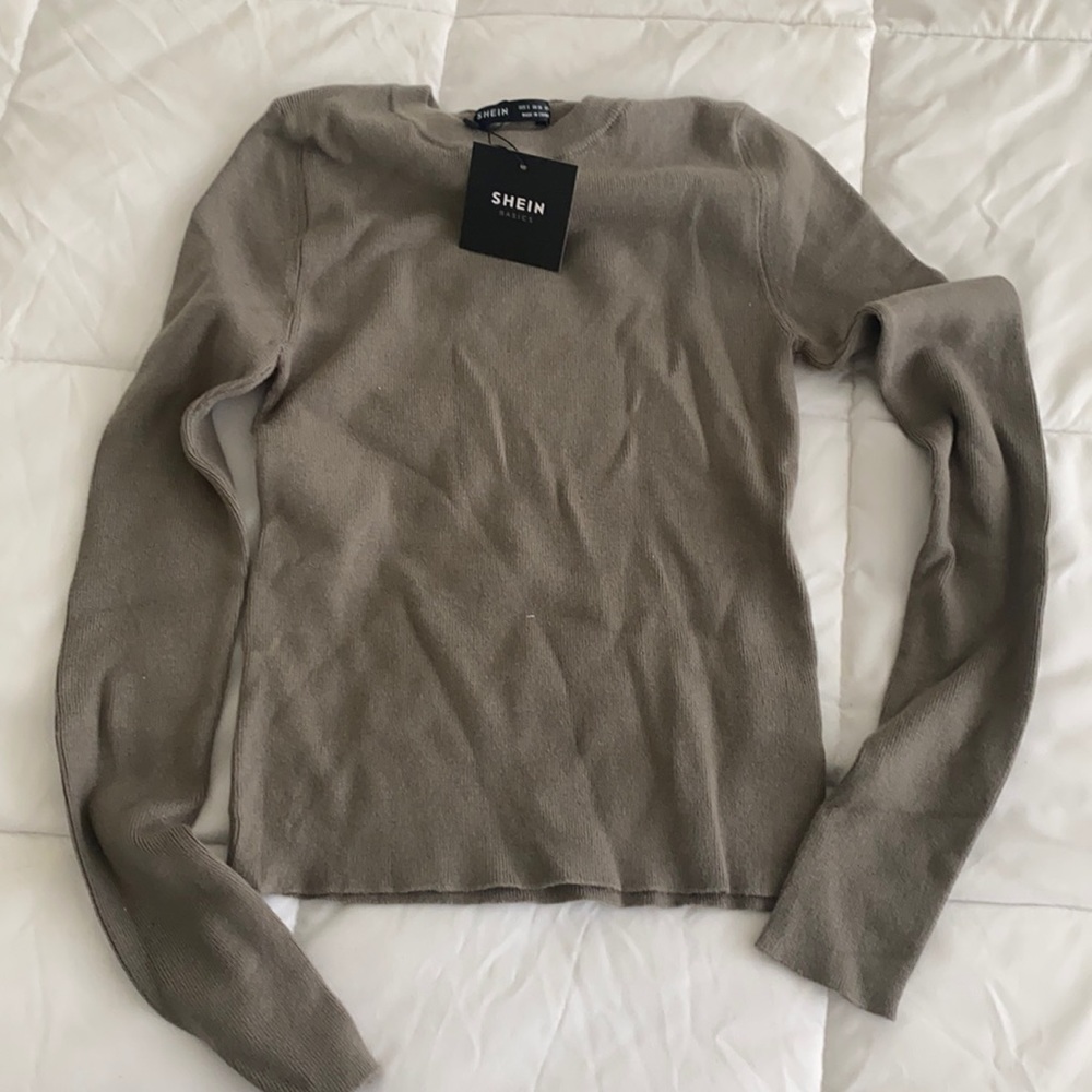 NWT Shein Green Sweater